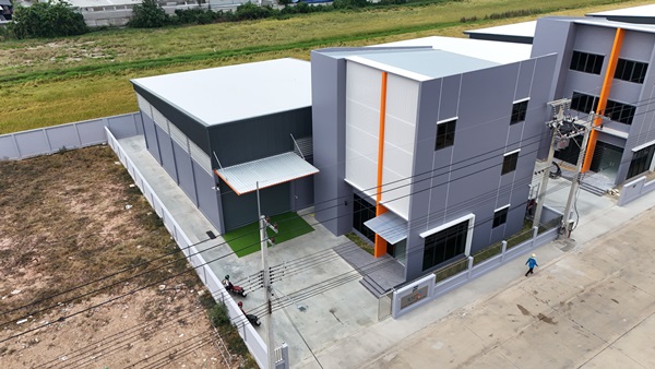 BIGGERLAND PHASE 4 - คลอง 8 โรงงานพร้อมออฟฟิศมาตรฐานอุตสาหกรรม บนทำเลสีม่วงเข้ม! โทร. 099-261-2555